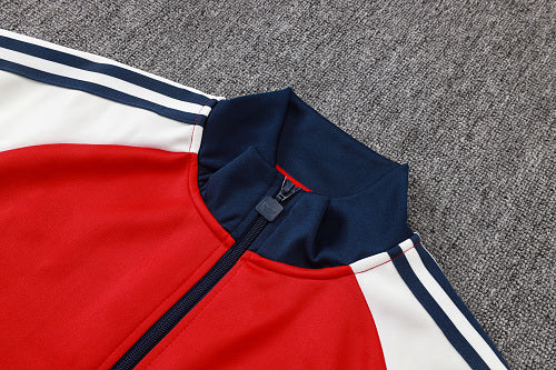 2026-27 Arsenal Red White Long Zippered Training Suit