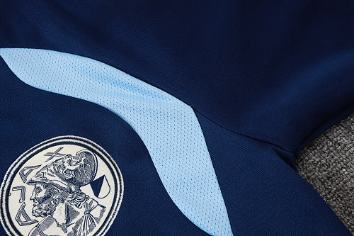 2026-27 Ajax Dark Blue Long Zippered Training Suit