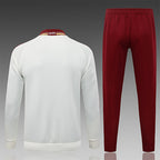 2026-27 Spain White Long zippered training suit