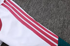 2026-27 Real Madrid Trainingsanzug mit Reißverschluss, Rosenrot-Farbschema