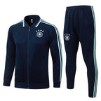 2026-27 Germany Dark Blue Long Zippered Training Suit