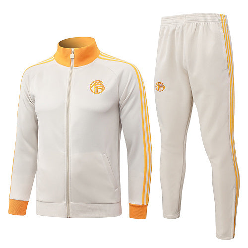 2026-27 Bayern Munich Yellow Long Zippered Training Suit