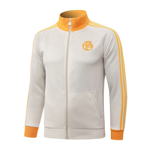 2026-27 Bayern Munich Yellow Long Zippered Training Suit