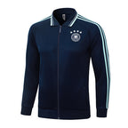 2026-27 Germany Dark Blue Long Zippered Training Suit