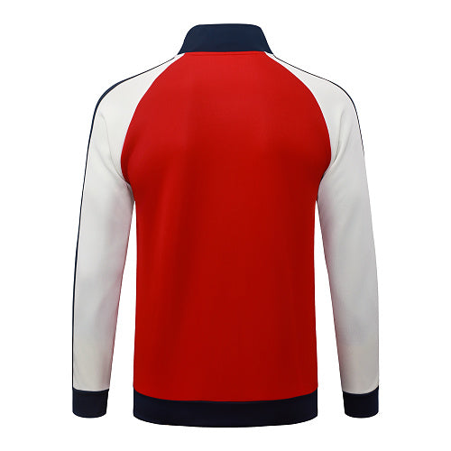 2026-27 Arsenal Red White Long Zippered Training Suit