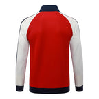 2026-27 Arsenal Red White Long Zippered Training Suit