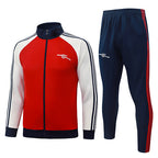 2026-27 Arsenal Red White Long Zippered Training Suit