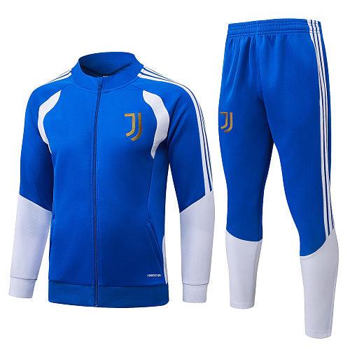 2026-27 Juventus Blue Long Zippered Training Suit