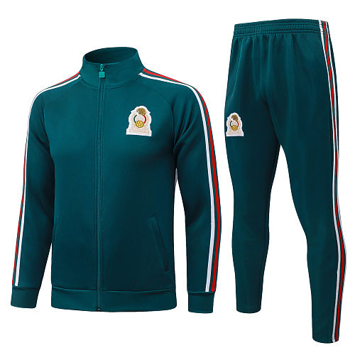 2026-27 Mexico Green Long Zippered Training Suit