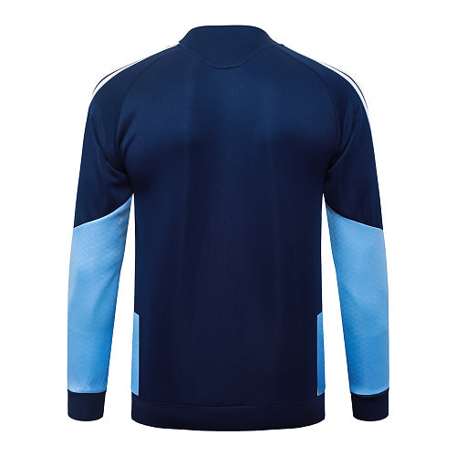 2026-27 Ajax Dark Blue Long Zippered Training Suit