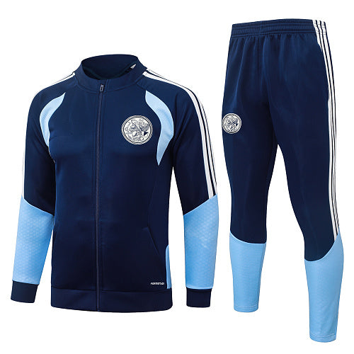 2026-27 Ajax Dark Blue Long Zippered Training Suit