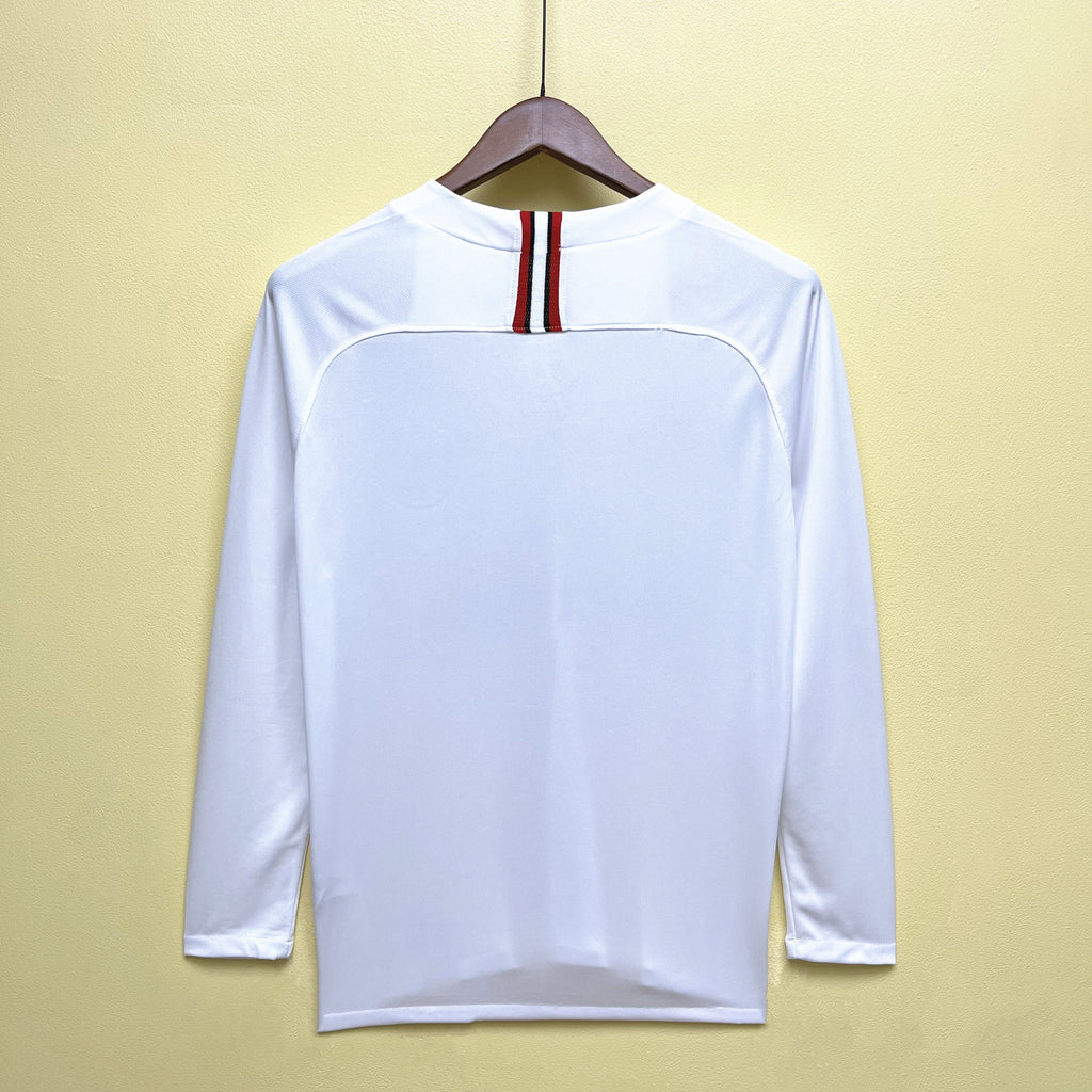 2018-19 Paris Away white long sleeve