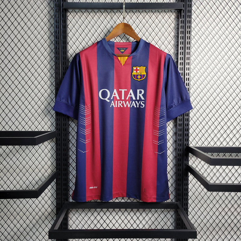 2014-15 Barcelona Home Retro Size