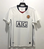 2008-09 Manchester United League Edition away White Retro