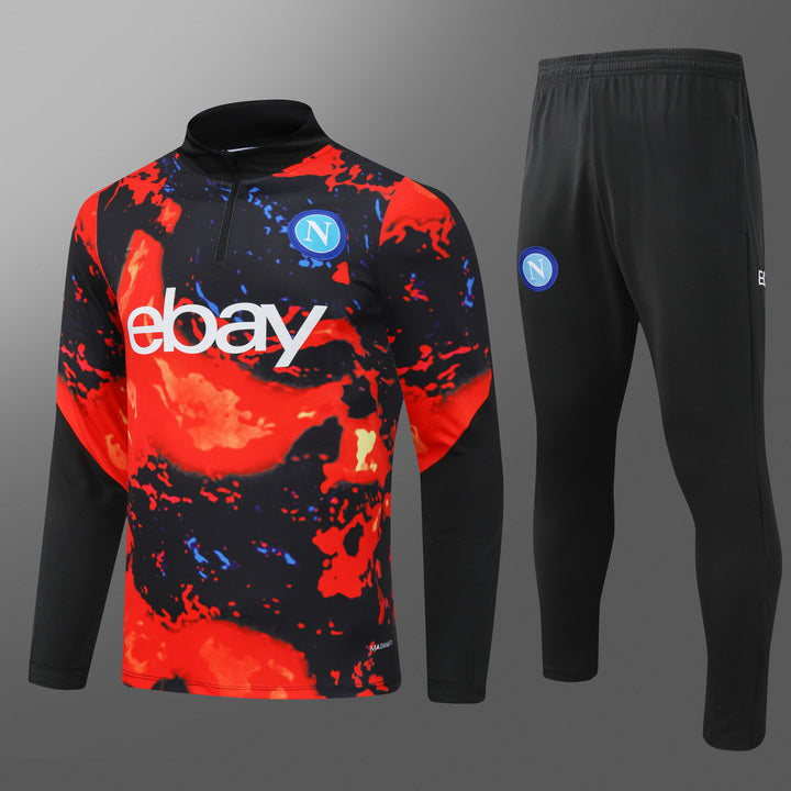 2024-25 Napoli Red Training Suit