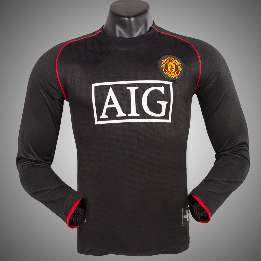 2007-08 Manchester United Away League Edition Long Sleeve