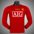 2007-08 Manchester United Home Champions League Long Sleeve