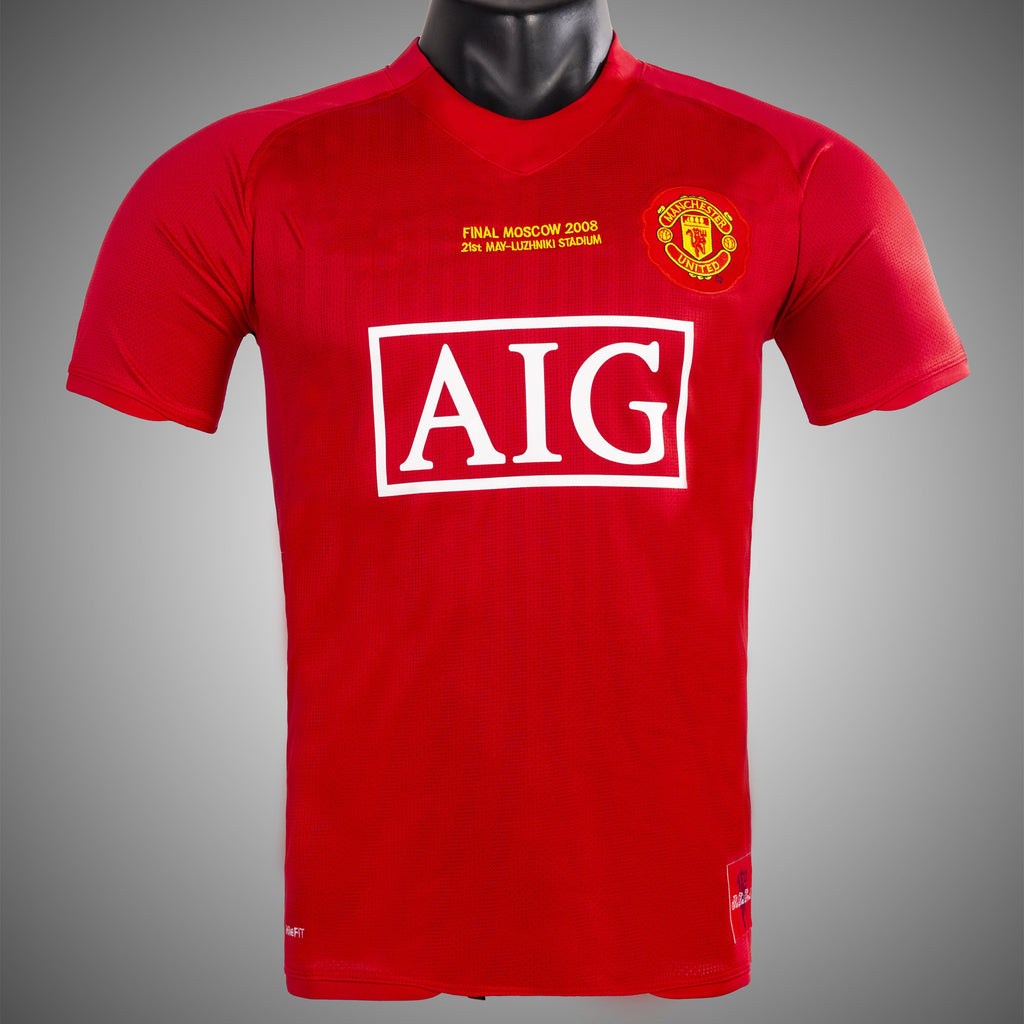 2007-08 Manchester United Home Champions League Edition Retro