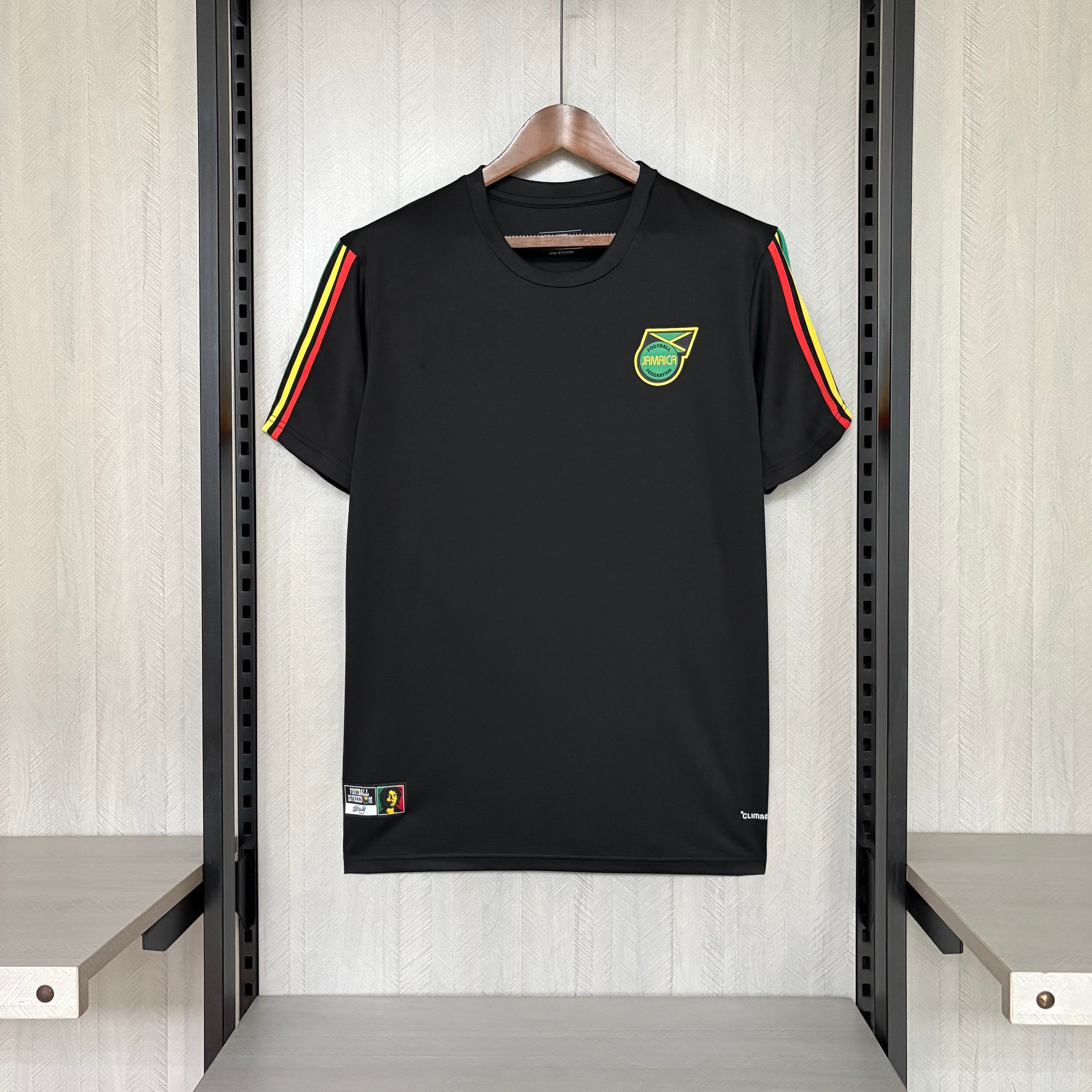 2026-27 Jamaika Schwarz Sondertrikot Fan-Version