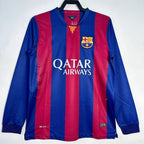 Camiseta de manga larga local del Barcelona 2014-15