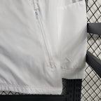 2025 Real Madrid White Windbreaker
