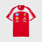 2026 F1 Ferrari Collared Shirt Formula One Racing Suit