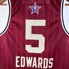 NBA 2024-25 All-Star Red Nr. 5 EDWARDS