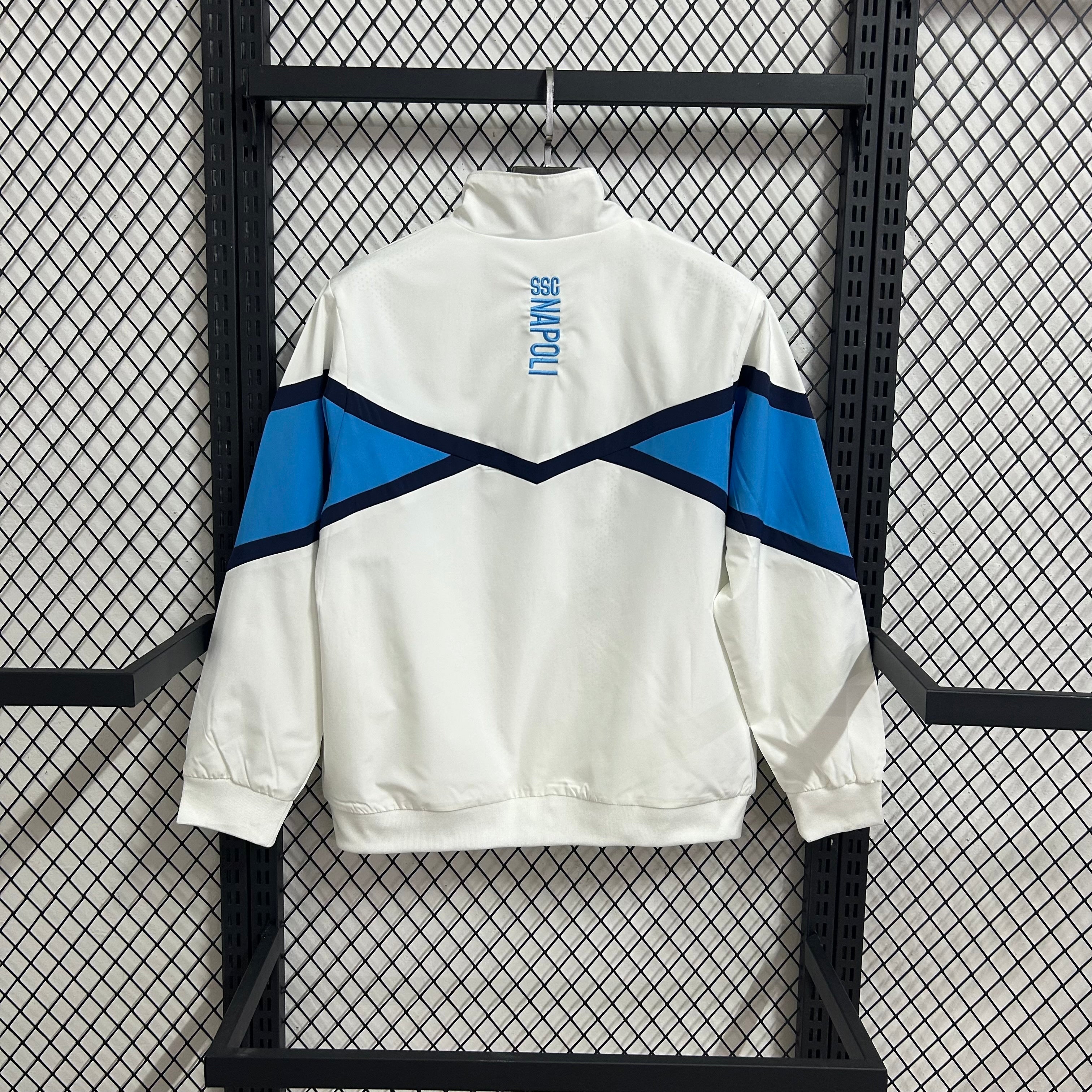 2026 Napoli White Windbreaker