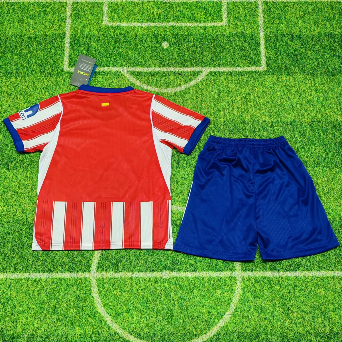 2026-27 Atletico Madrid Home Kids Kit