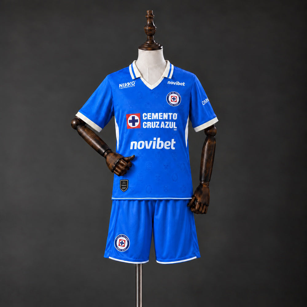 Equipación de local infantil Cruz Azul 2026-27