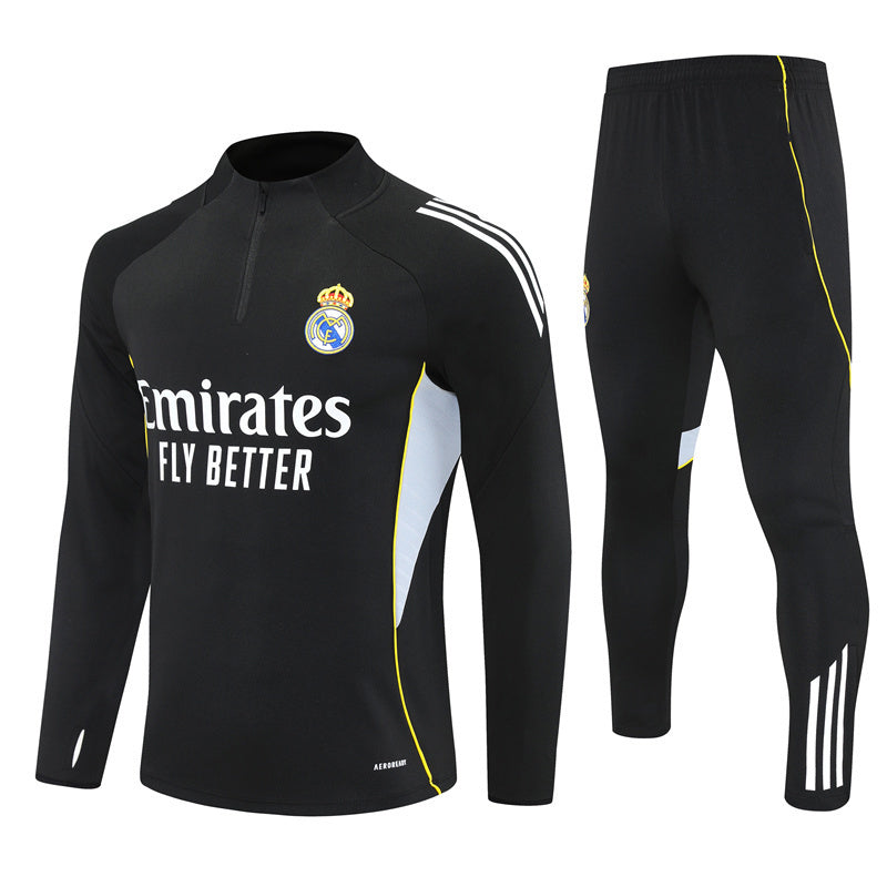 2025-26 Real Madrid Black training suit