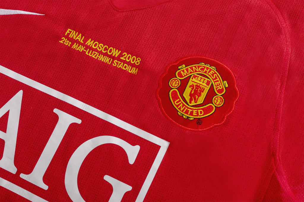 2007-08 Manchester United Home Champions League Edition Retro