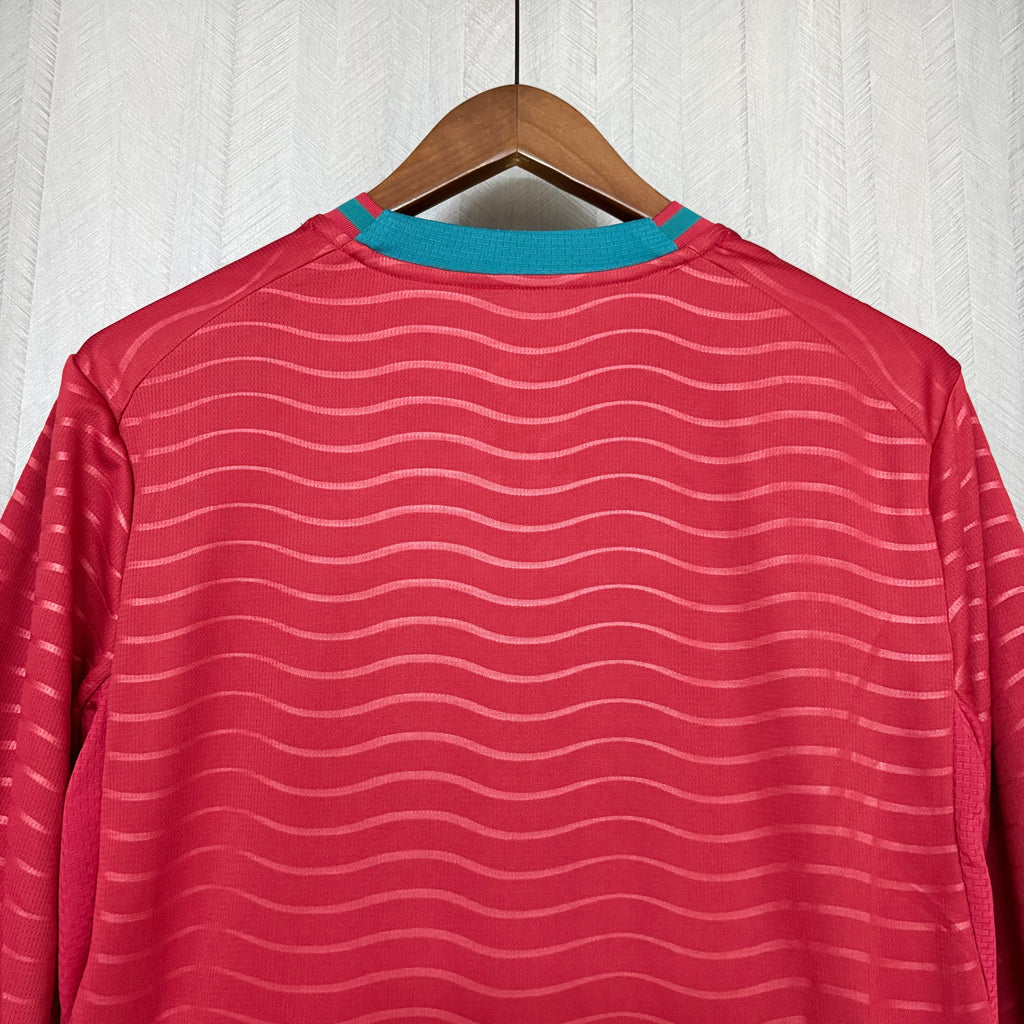 2026-27 Portugal Home Fan Version long sleeves