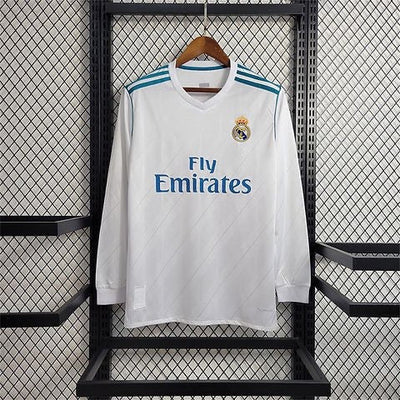 2017-18 Real Madrid Home Vintage Long sleeved