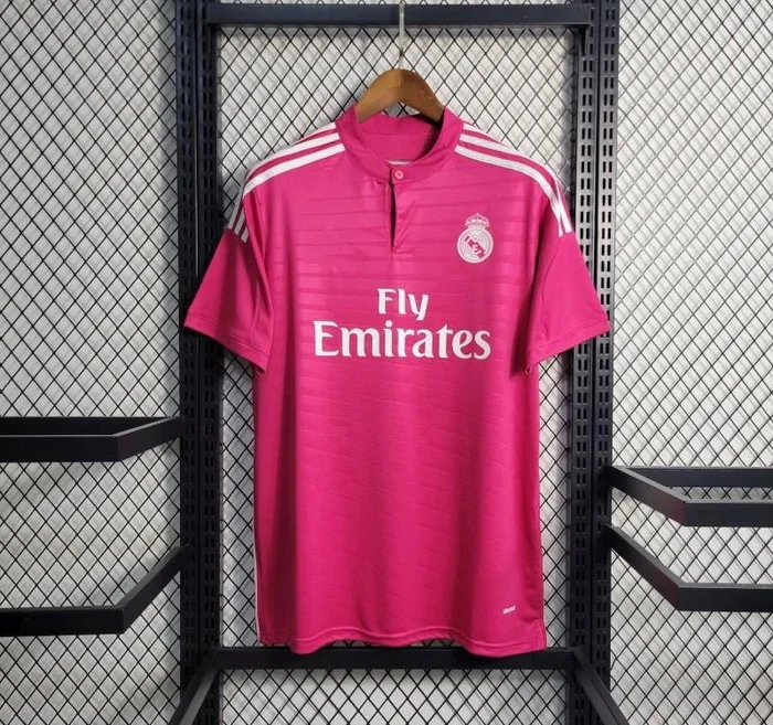 2014-15 Real Madrid Away pink Retro