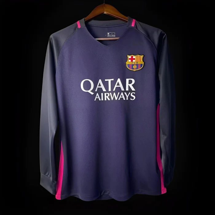 2016-17 Barcelona Long Sleeved Away
