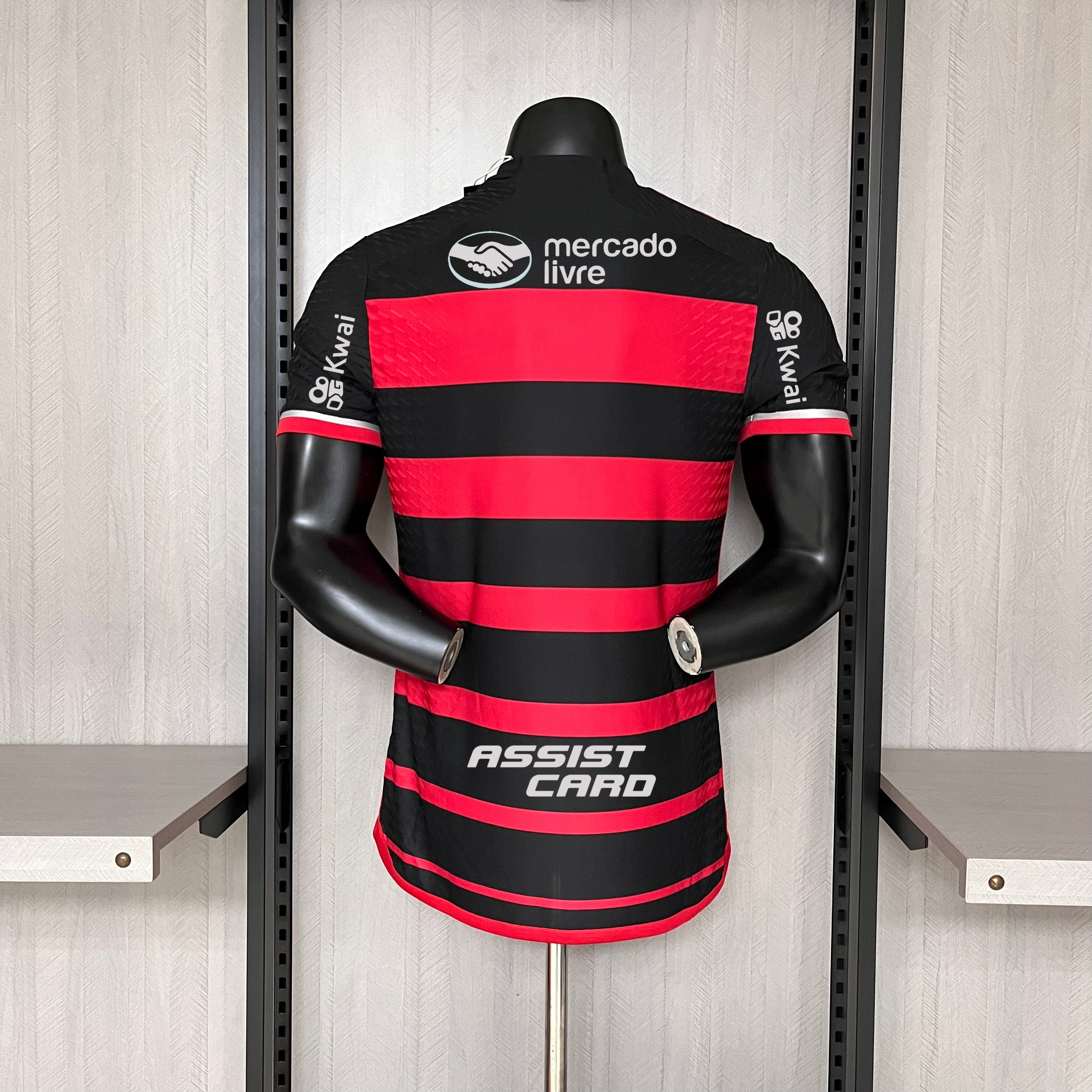 2024-25 Player Edition Flamengo home all sponsors