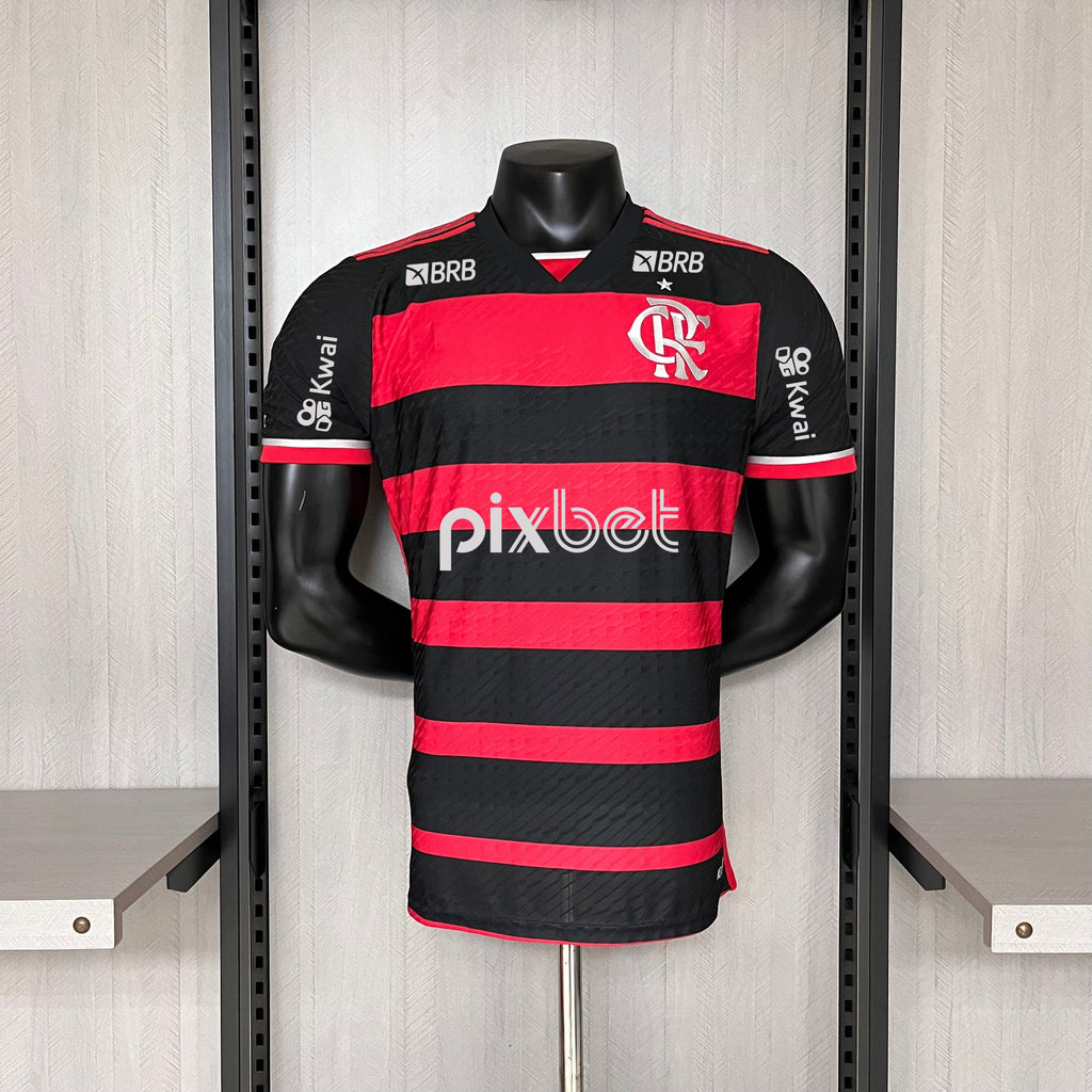 2024-25 Player Edition Flamengo home all sponsors