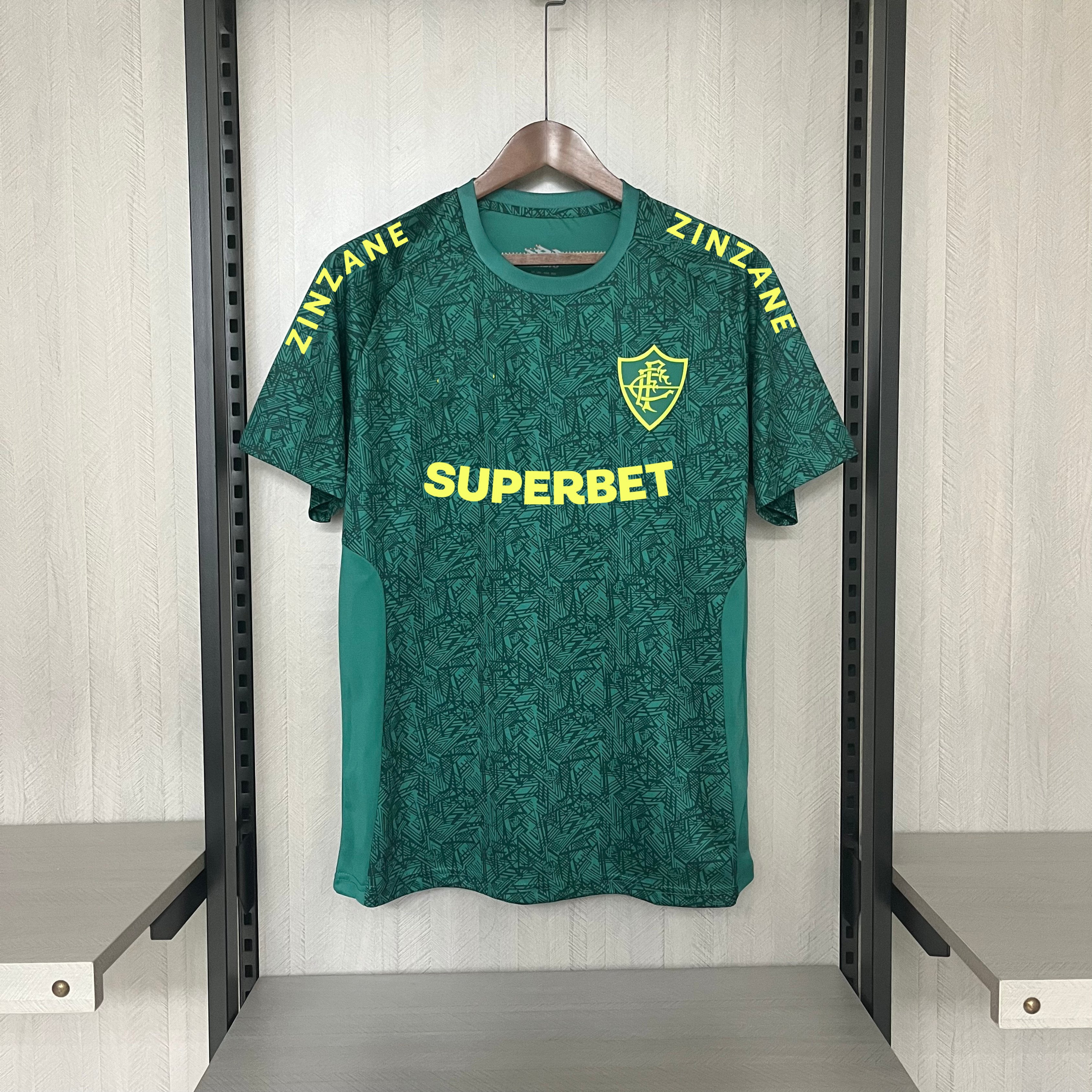 2024-25 Fluminense trainning green SUPERBET New Sponsor
