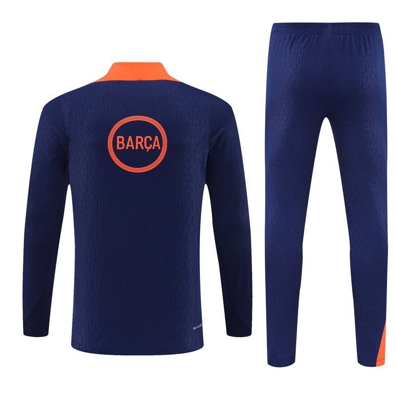 2025-26 Barcelona Blue Orange [Camouflage] Training Suit