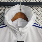 2025 Real Madrid White Windbreaker