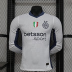 Camiseta de manga larga visitante del Inter de Milán 2024-25