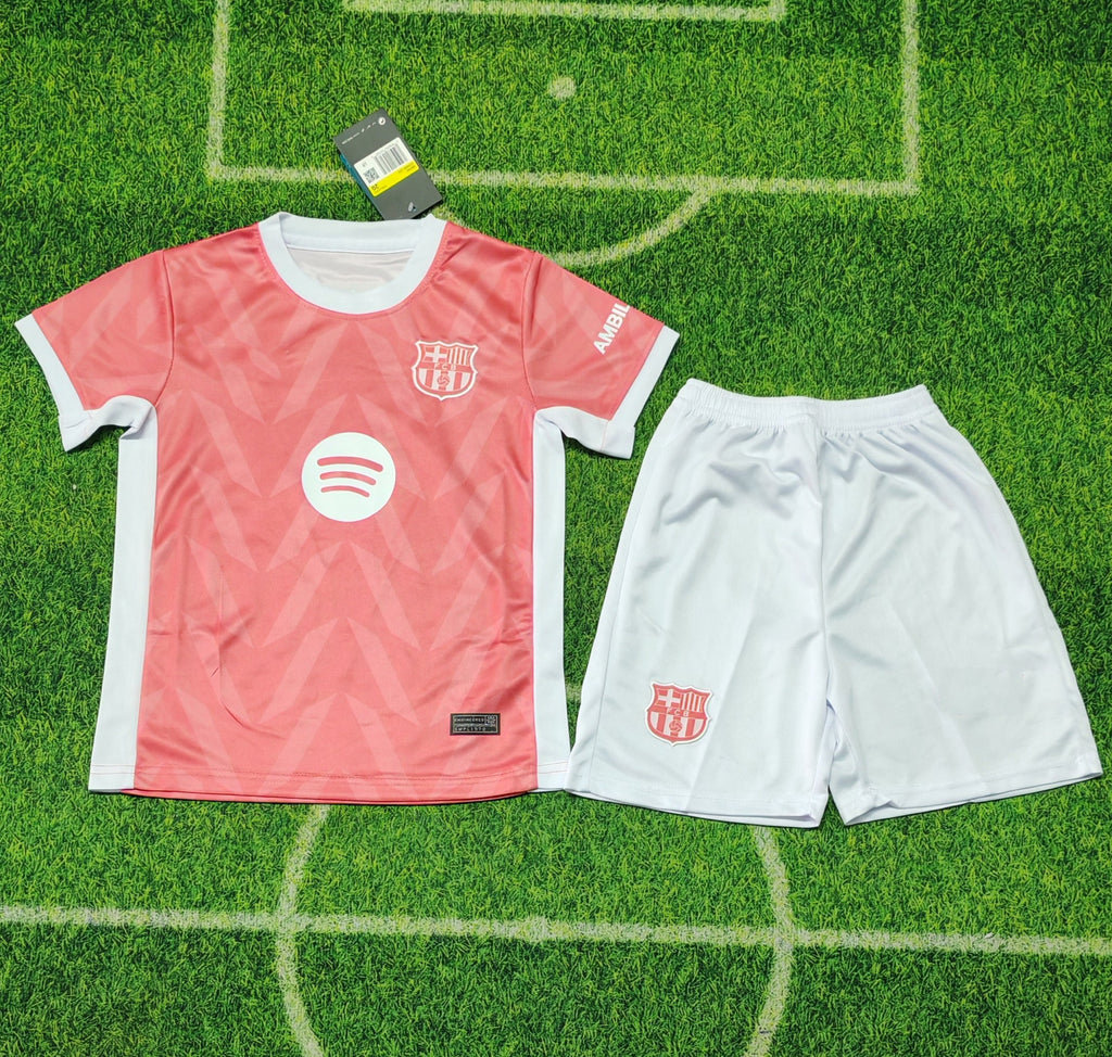 2025-26 Barcelona Pink Special Edition KIDS 16-28