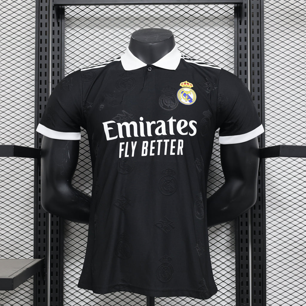 2025-26 Real Madrid Special Polo Black Player