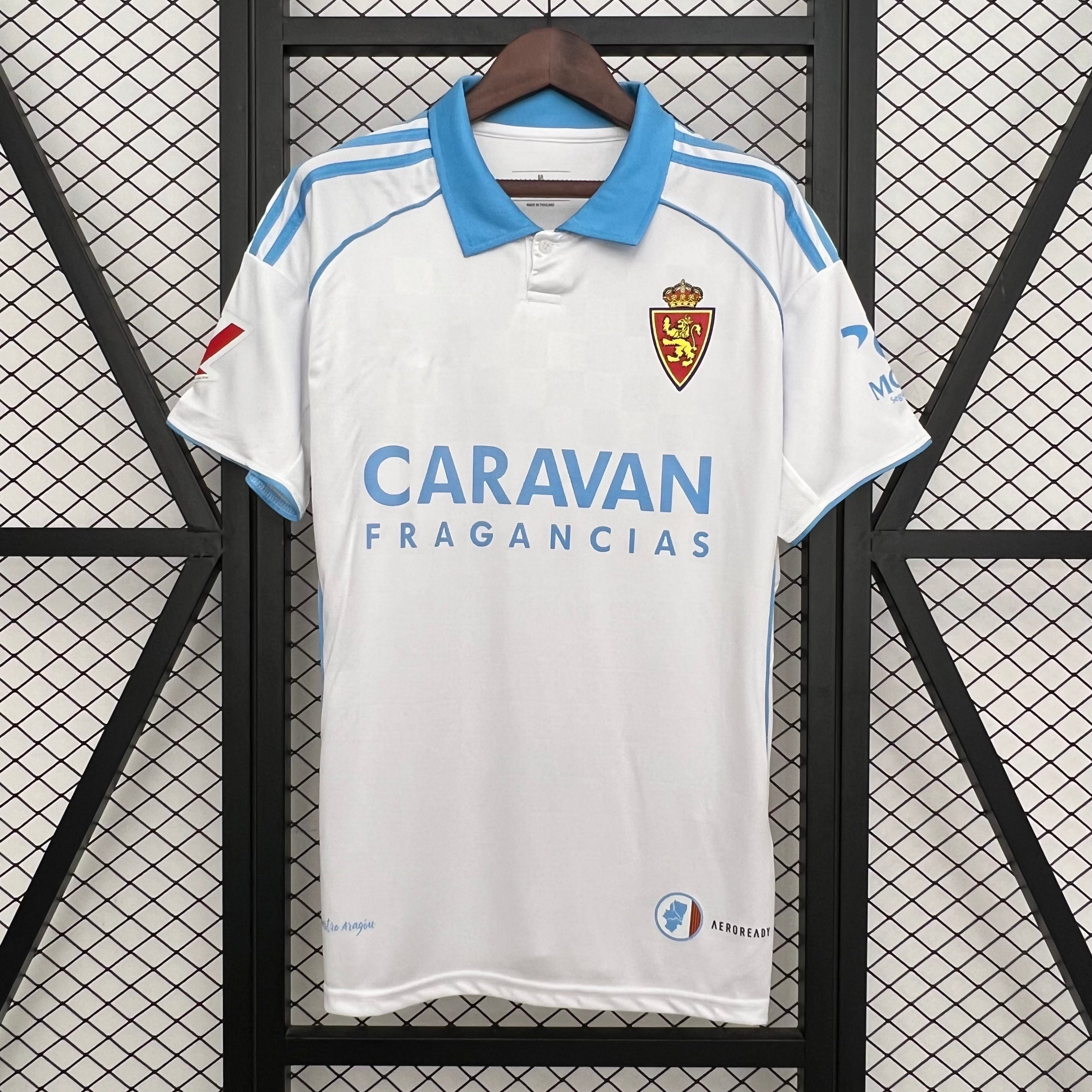 2025-26 Royal Zaragoza Home S-4XL