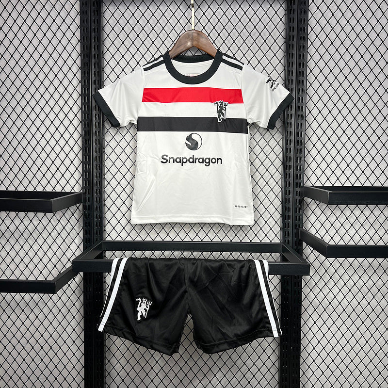 2024-25 Manchester United Zweit-Auswärtstrikot für Kinder