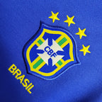 2002 Brazil away blue Retro