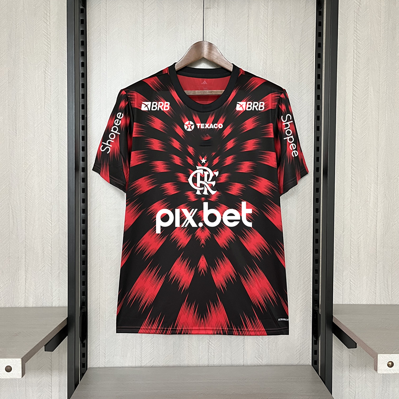 2025-26 Flamengo Pre-match +All Sponsors Fan Version