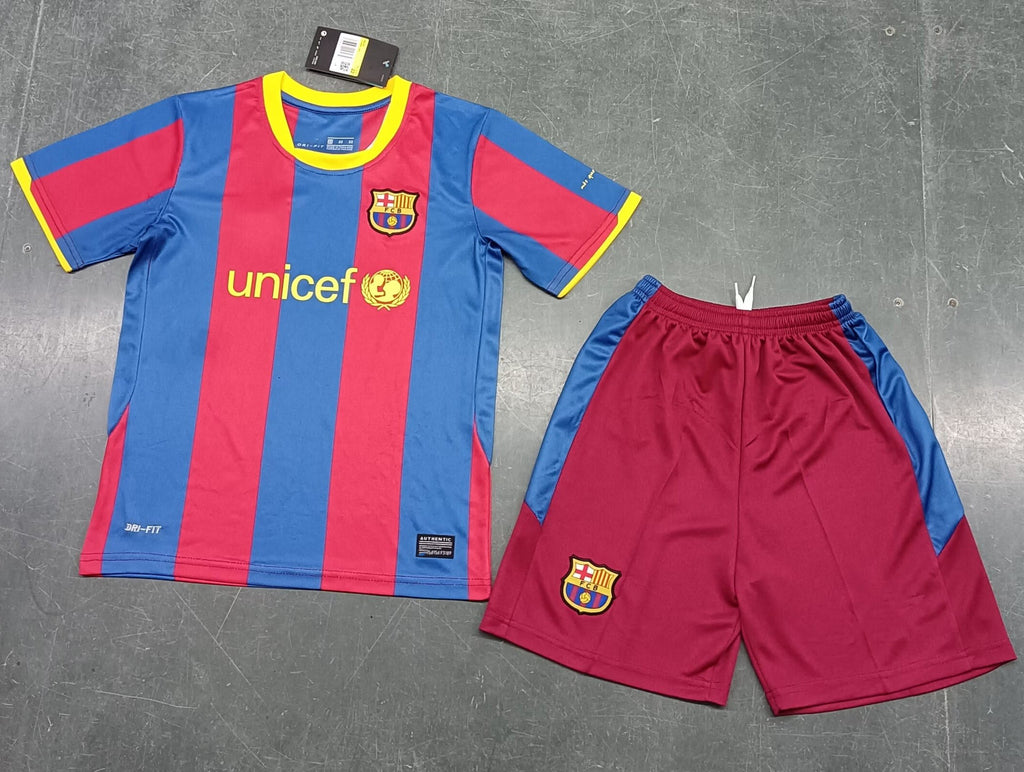 2010-11 Barcelona Home KIDS 16-28