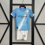 2025-26 Manchester City Heimtrikot Kinder 16-28